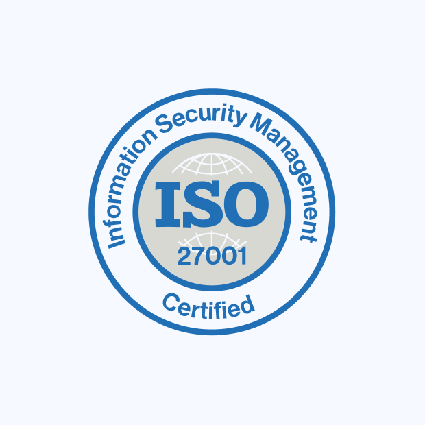 ISO 27001 certified