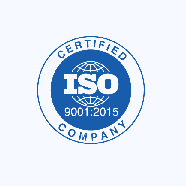 ISO 9001:2015 certified